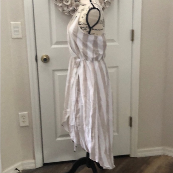 DONATED!! Moon River 100% cotton hi lo striped - Picture 3 of 5